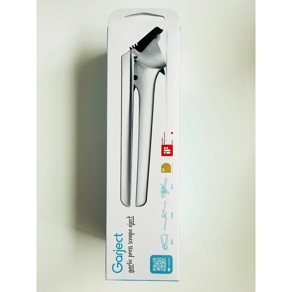 Dreamfarm Garject Unpeeled Garlic Press, New in Box